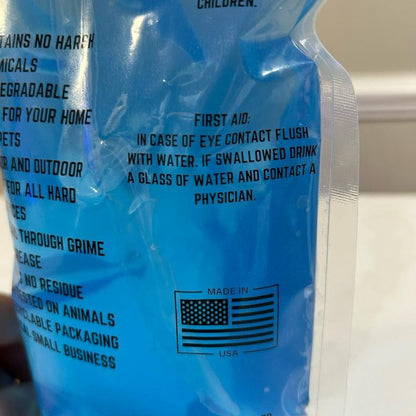 32OZ REFILLABLE Pouch (ALL-PURPOSE CLEANING Solution)